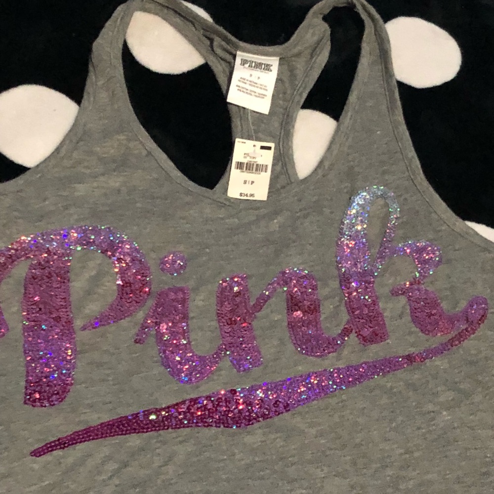 VS Pink Bling Tank